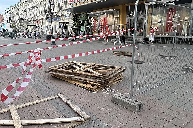 В Екатеринбурге закрыли для пешеходов улицу Вайнера
