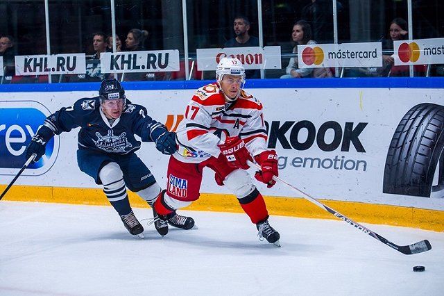 «Автомобилист», обыграв на выезде «Адмирал», довел победную серию до 13 матчей