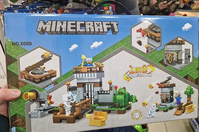 Екатеринбургские таможенники изъяли из продажи конструкторы под маркой Minecraft