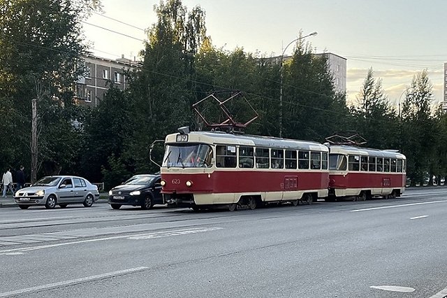 В Екатеринбурге несколько трамваев изменят свои маршруты
