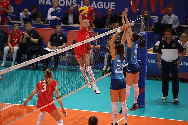 Россиянки выиграли первый матч на Кубке Ельцина