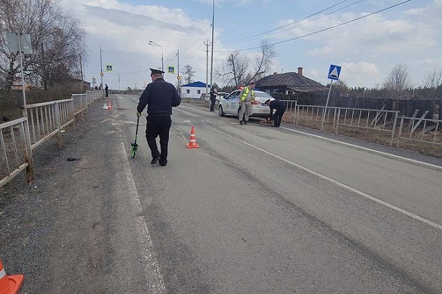 В Шалинском районе насмерть разбился не получавший прав мотоциклист