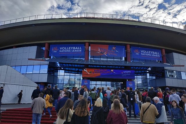 ДИВС не смог вместить всех болельщиков «Лиги наций»