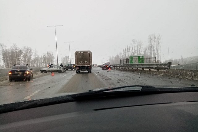 Пострадали 40 машин: в прокуратуре рассказали подробности о массовом ДТП на ЕКАД