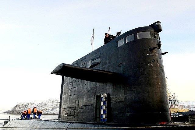 Журналисты случайно сфотографировали сверхсекретную российскую подлодку