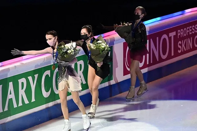 Российские фигуристки заняли весь пьедестал мирового первенства