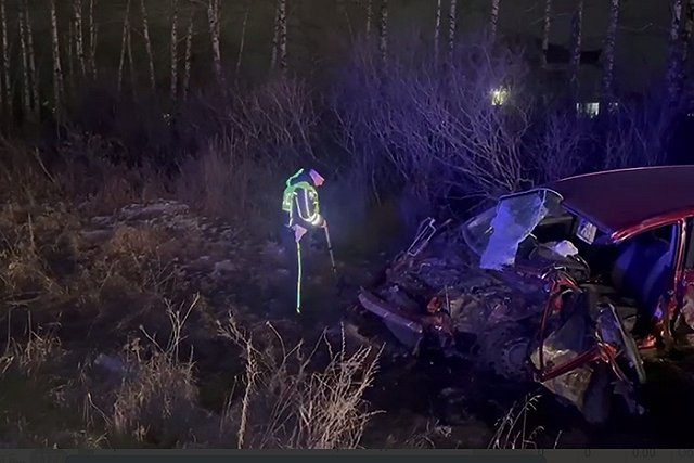 На Полевском тракте погибла водитель Toyota