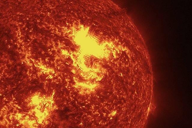 На солнце произошла самая сильная за последние годы вспышка