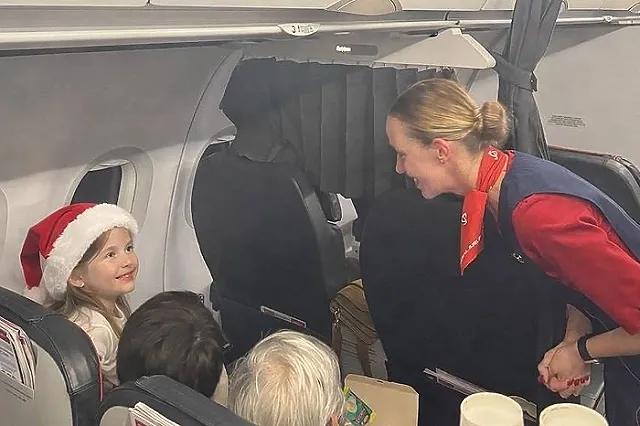 В «Уральских авиалиниях» рассказали, как их пассажиры встретили Новый год в полете