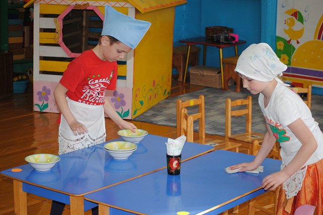 В здании 1957 года постройки с бомбоубежищем на Союзной открылся детский сад