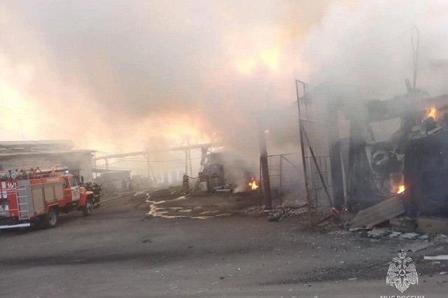 Птицефабрика «Курико» пострадала от пожара