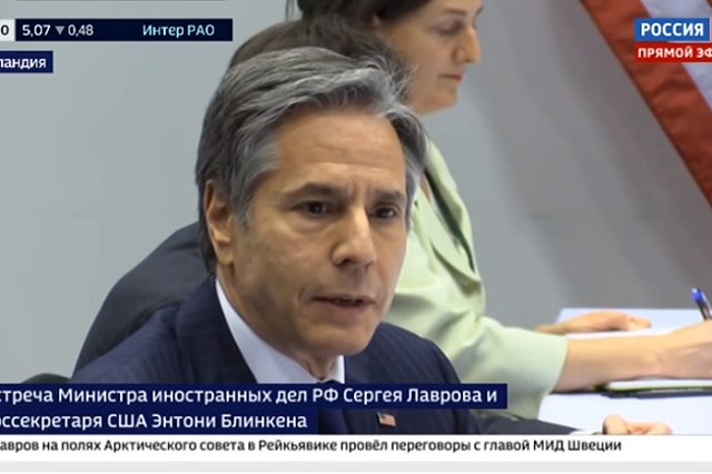 Лавров назвал свой разговор с Блинкеном откровенным
