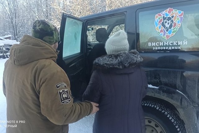 В свердловском заповеднике в лютый мороз заблудилась женщина