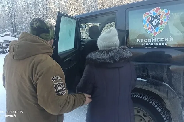 В свердловском заповеднике в лютый мороз заблудилась женщина