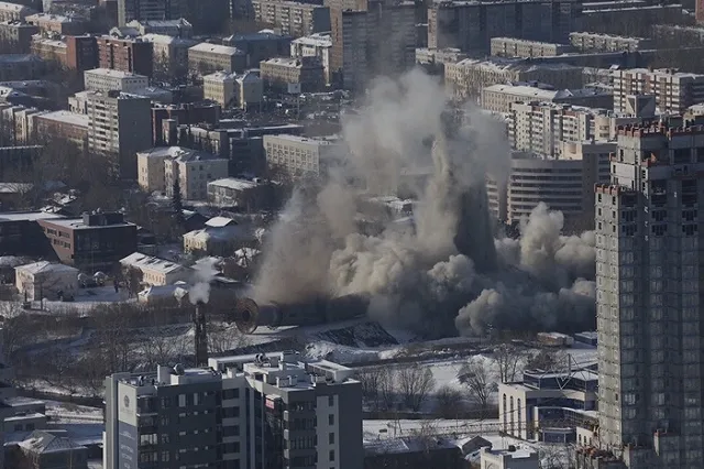 УГМК: «Снос телебашни прошел в штатном режиме»