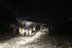 Грузовой самолет Ан-12 разбился в аэропорту «Иркутск-2»