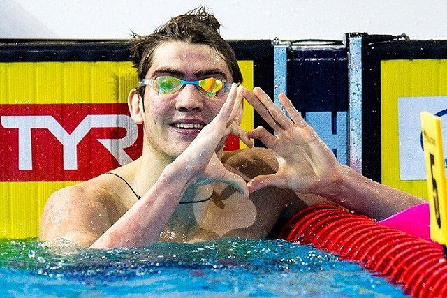 Пловец Климент Колесников установил новый мировой рекорд