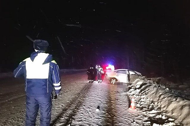 Семья верхотурцев погибла под Серовом в столкновении с фурой