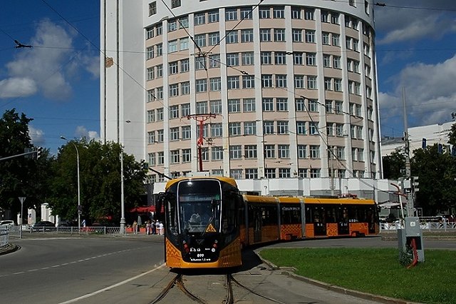 Екатеринбург купит первый в стране пятисекционный трамвай