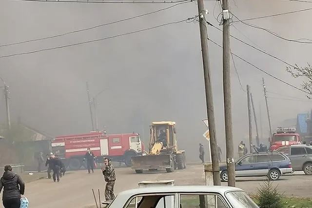 Пожары в России уничтожили порядка 700 домов