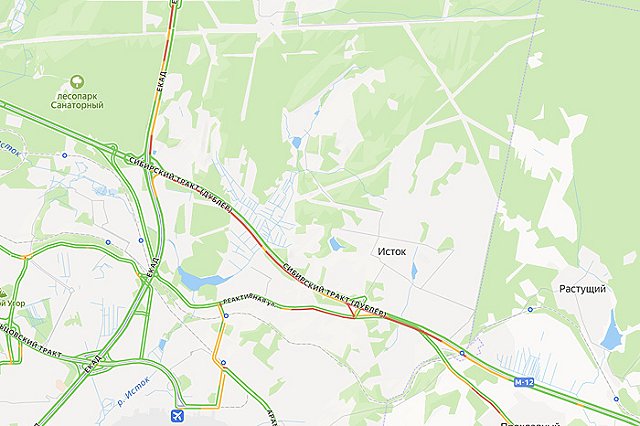 Тюменской тракт встал в глухую пробку