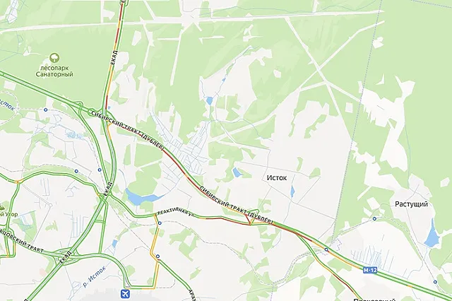 Тюменской тракт встал в глухую пробку