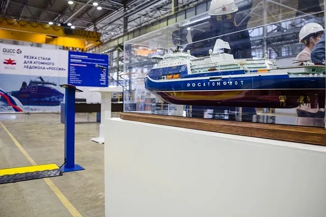 В Приморье началось строительство атомного ледокола проекта «Лидер»