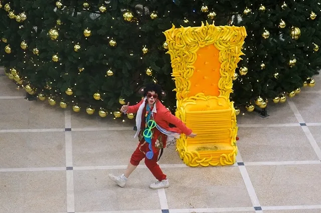 В Екатеринбурге появился первый банановый трон