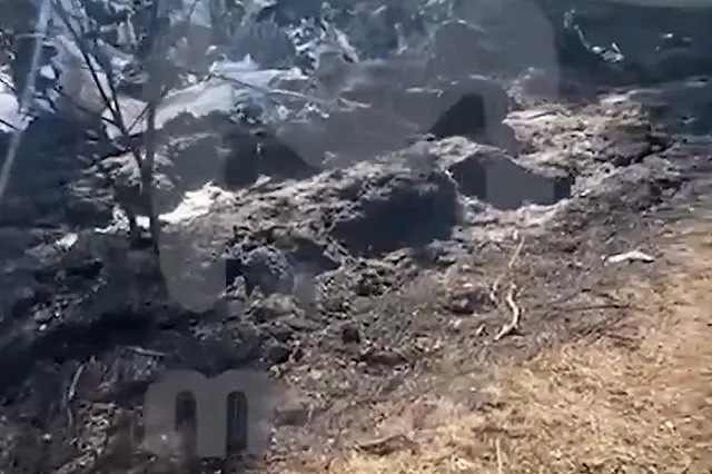 В Саратовской области столкнулись два военных вертолета