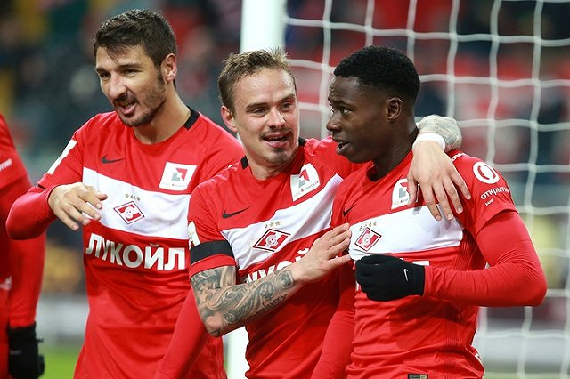 «Спартак» обыграл «Урал» в чемпионате России