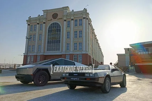 Легендарный DeLorean из «Назад в будущее» представили в Пышме