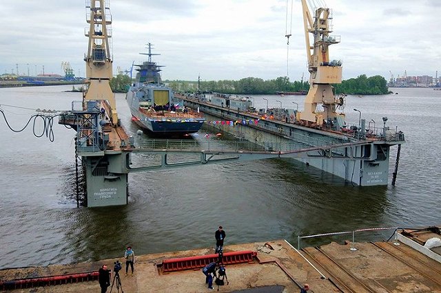 Питерские кораблестроители спустили на воду невидимый корвет