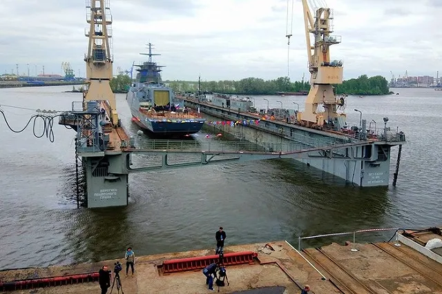 Питерские кораблестроители спустили на воду невидимый корвет