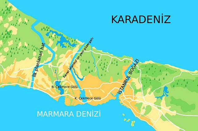 Эрдоган заявил о готовности начать строительство канала в обход Босфора