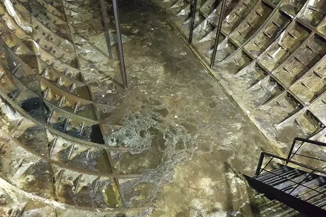 На станции «Площадь 1905 года» журналистам показали «железную пещеру» — вестибюль