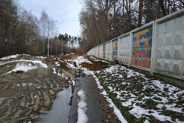 Улицу Просторную на Уктусе обещают открыть для движения к концу недели (ФОТО)