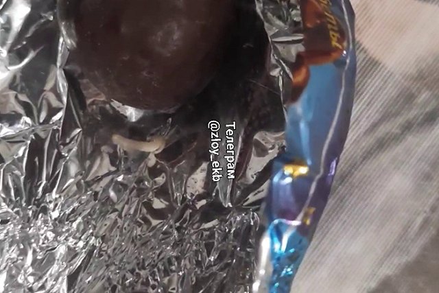 Свердловчанка купила детям конфеты с живыми червями