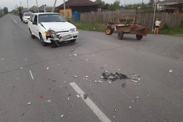 Под Талицей подросток едва не погубил трех малолетних детей, решив покатать их на мотоблоке