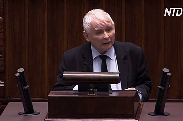 Качиньский раскритиковал Германию за «поддержку» России