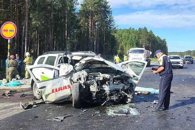 Страшная авария, которая унесла жизни пятерых свердловчан, попала на видео