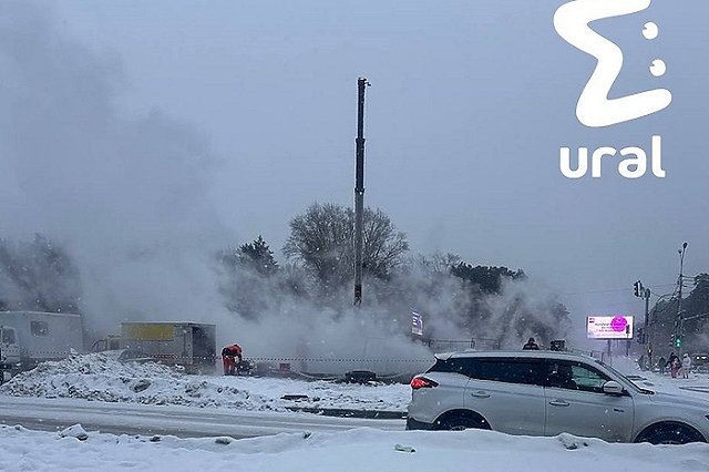 Часть районов Екатеринбурга осталась без отопления и горячей воды