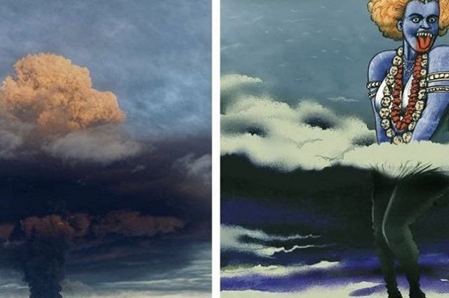 Украинцы оскорбили религиозный символ индийцев карикатурой на взрывы в Севастополе