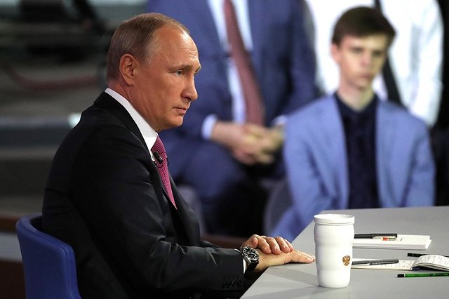 Сегодня пройдёт «Прямая линия с Владимиром Путиным»