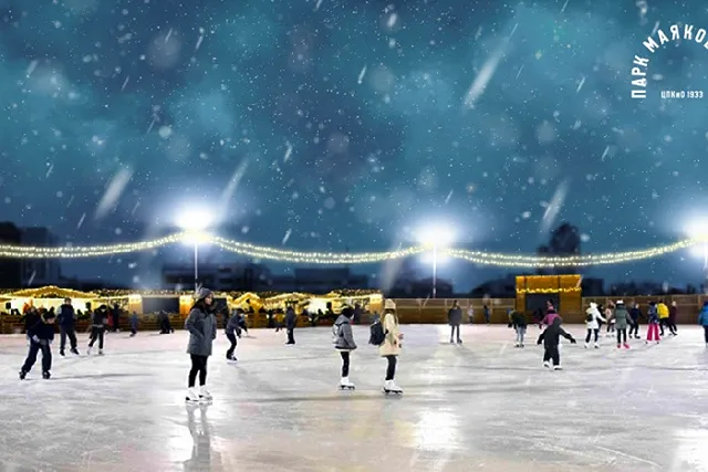 В Екатеринбурге откроют огромный каток площадью 1,2 тыс. кв. м