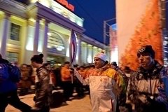 Олимпийский огонь в Екатеринбурге все-таки потух