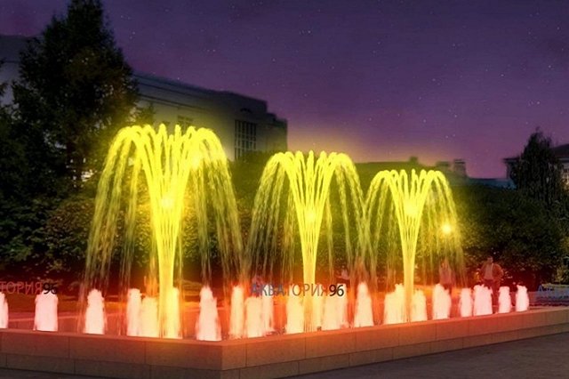 У Главпочтамта заменят фонтан