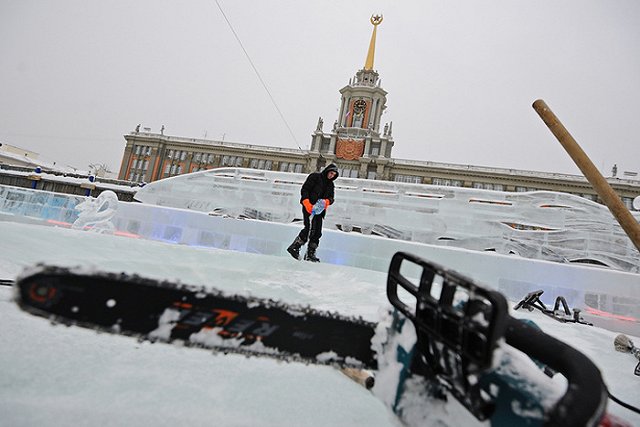 Строительство Ледового городка стартует уже в ближайший понедельник 16 ноября