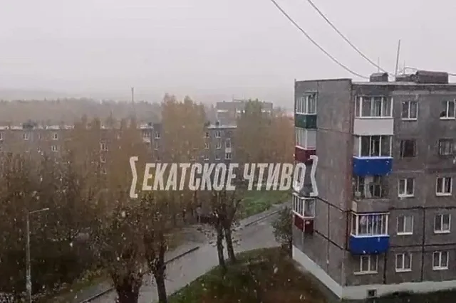 В Свердловской области пошёл первый снег