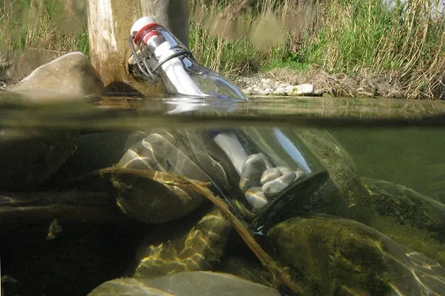 Серовский рыбак выловил в Сосьве бутылку с запиской