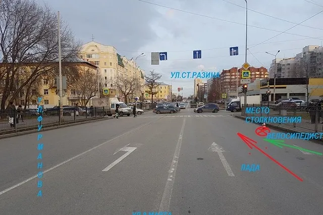 ГИБДД ищет очевидцев наезда на велосипедиста на Фурманова